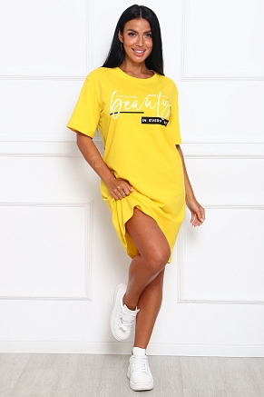 Женская туника 29546 / жёлтый