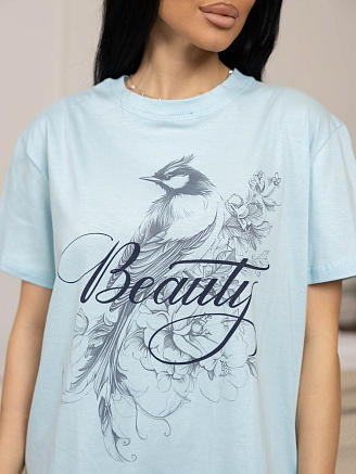 Женская пижама мод.2094 / Голубой