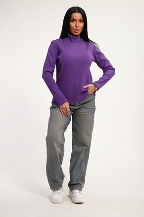 Женская водолазка 74721 / темно-лиловый