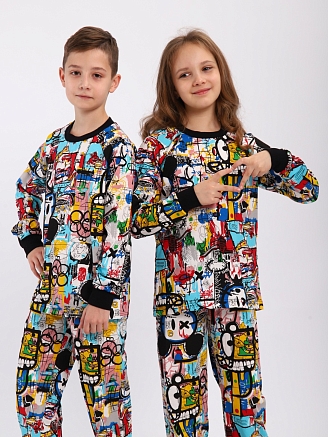 Детская пижама "Вдохновение" / Белый