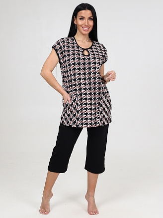 Женский костюм Дачный КК-2479 / Гусиные лапки