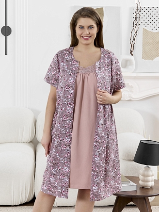 Женская сорочка Забвение-1 НС-641 / капучино