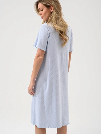 Женская сорочка "Шарм" 2433-Рн / Голубой