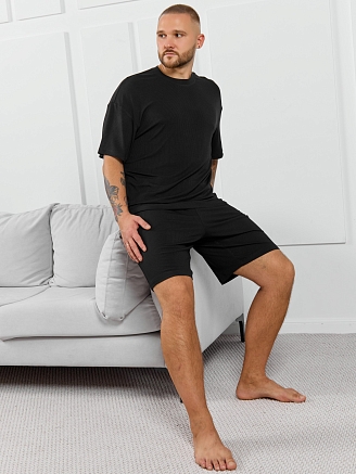 Шорты мужские Алессандро-4 / чёрный