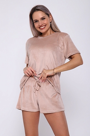 Женский костюм 668 / Бежевый