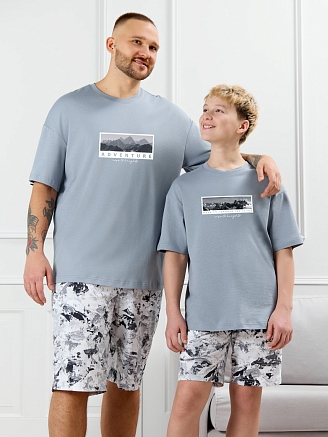 Мужской костюм Олимп-4 КП-164 / серый