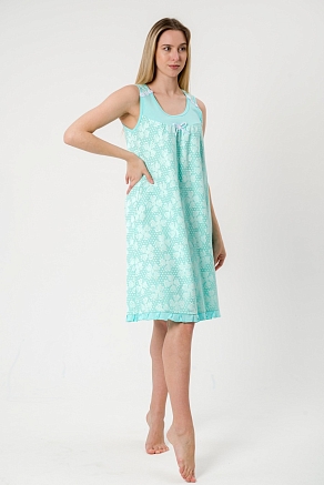 Женская сорочка Василиса / Зеленый