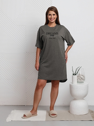 Женская туника Всплеск-2 Т-411 / коричневый