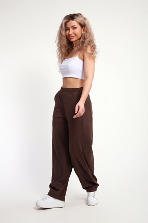 Женские брюки 29025 (рост 170-176) / коричневый