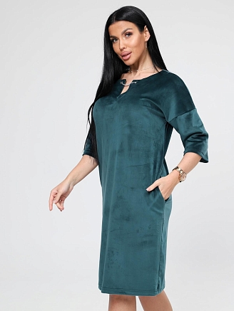 Женское платье Карисса / изумруд