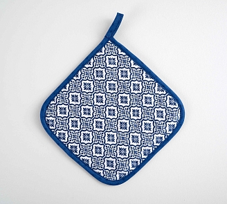 Прихватка рогожка / Майолика 1