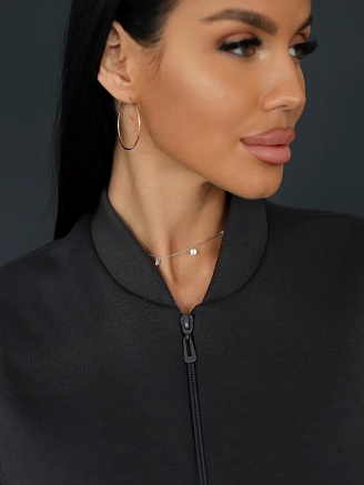 Женский жилет 2247 / Графит