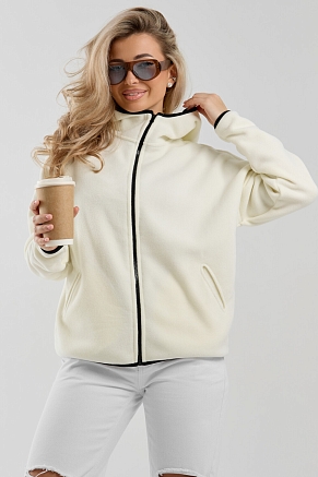 Женская толстовка 36991 / молочный