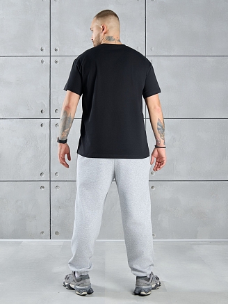 Фуфайка (футболка) мужская Арчи-2 ФП-055 / чёрный 