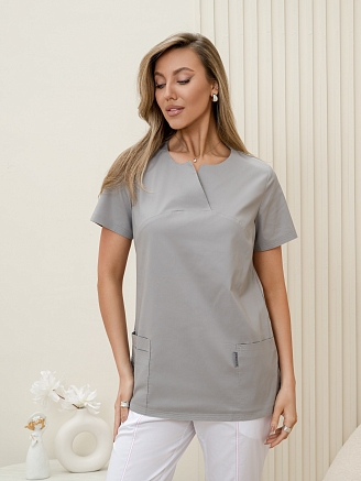 Рубашка медицинская женская М-281-39 Элит-145 / Стрейч