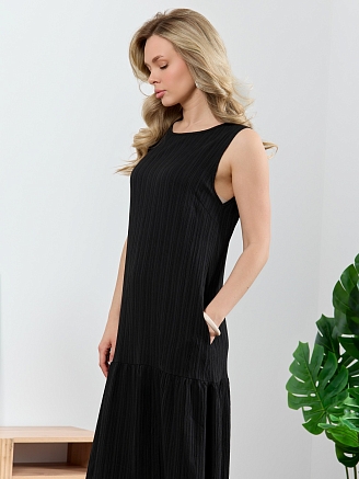 Женский сарафан Сиеста-1 / чёрный