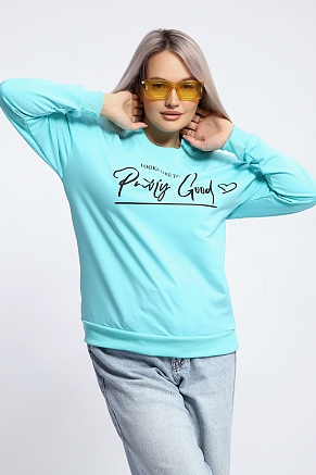 Женская толстовка 80048 / ментол