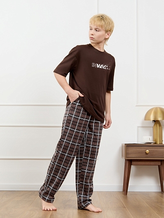 Костюм для мальчика Браун-1 / коричневый