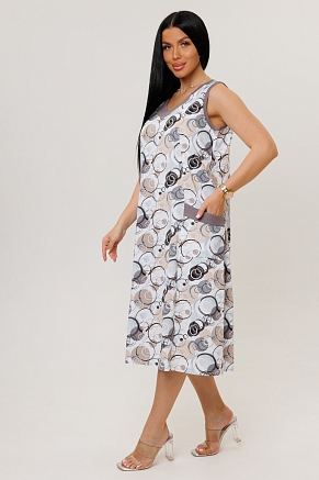 Женское платье 1960/3 / Какао