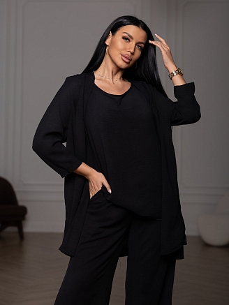 Женский костюм мод.2142/2 / Черный