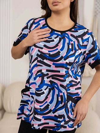 Женский костюм мод.557/16 / Синий