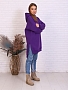 Женское платье-худи Меган / Фиолетовый