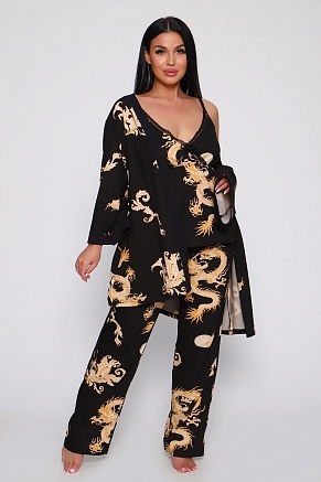 Женский комплект Мемуары 929 / Черный