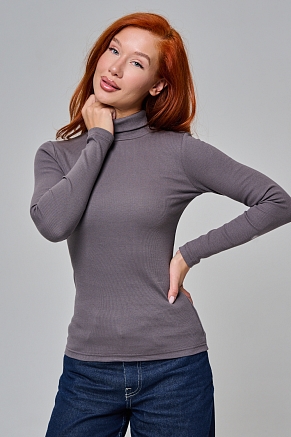 Женская водолазка 14439 / темно-серый