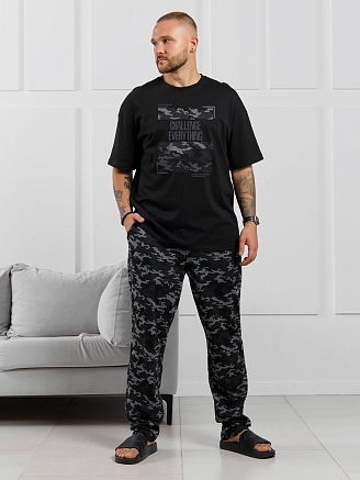 Костюм мужской Экипаж-3 / чёрный