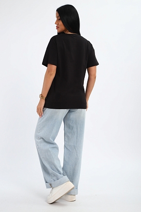 Женская футболка 85668 / черный