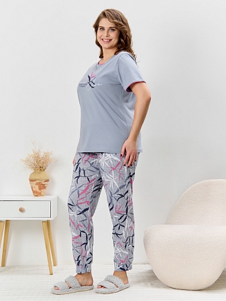 Женский костюм Канон-2 / серый