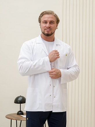 Рубашка медицинская мужская М-276-0 Элит-145 / Стрейч