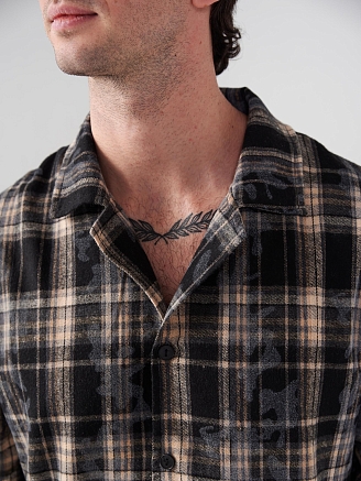 Мужская пижама "Добрый вечер" 2162-Ф / Черный