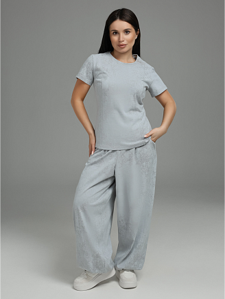 Женский костюм Очарование / серый варенка