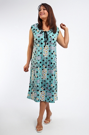 Женское платье 88129 / ментол