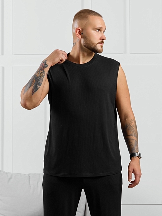 Майка мужская Алессандро-2 / чёрный