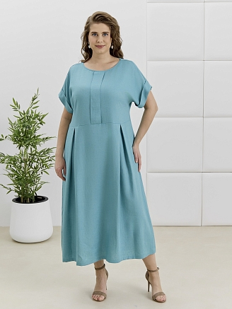 Женское платье Скарлет ПЛ-417 / бирюзовый
