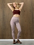 Женские леггинсы Флеш-1 Б-063 / бежевый