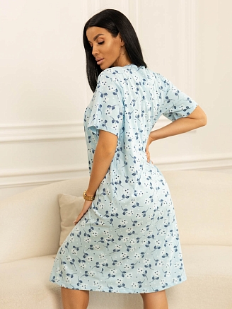 Женская сорочка мод.1930/3 / Голубой