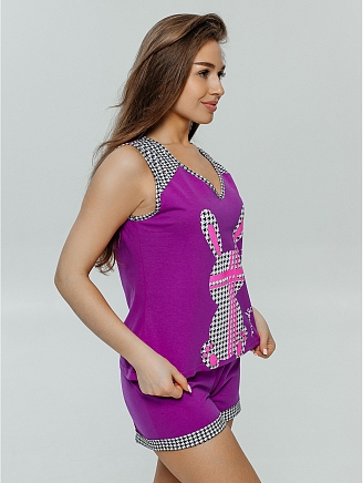 Женская пижама Стеша / Фуксия