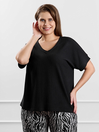 Женская футболка Элегия-2 / чёрный