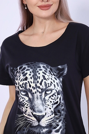 Женское платье 738 / Леопард