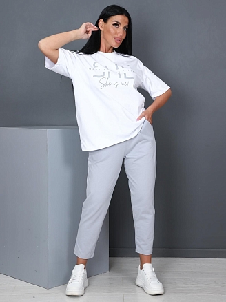 Женский костюм Нуэво / белый