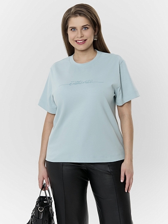 Женская футболка Дельта Ф-135 / ментоловый