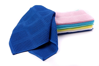 Полотенце вафельное г/к Узбекистан 260 гр/м2 / 706-ярко-синий