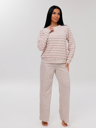 Женский костюм К-219(М) / Розовый (полосы)