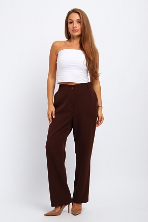 Женские брюки 31986 / коричневый