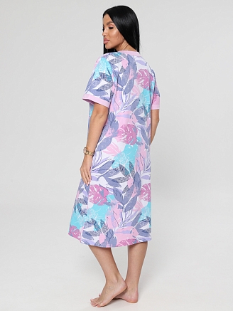 Женская ночная сорочка М-025 / листья