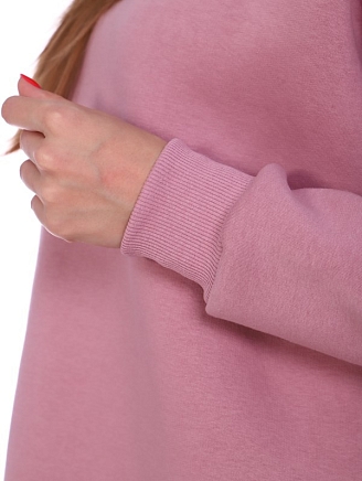 Женское платье-худи Меган / Сухая роза