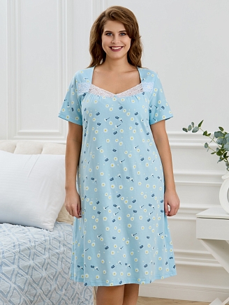 Женская ночная сорочка Мадера-1 / ромашка